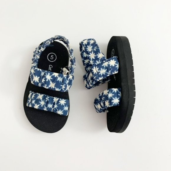 Cat & Jack Shoes Cat Jack Infant Blue White Sandals 5 Poshmark